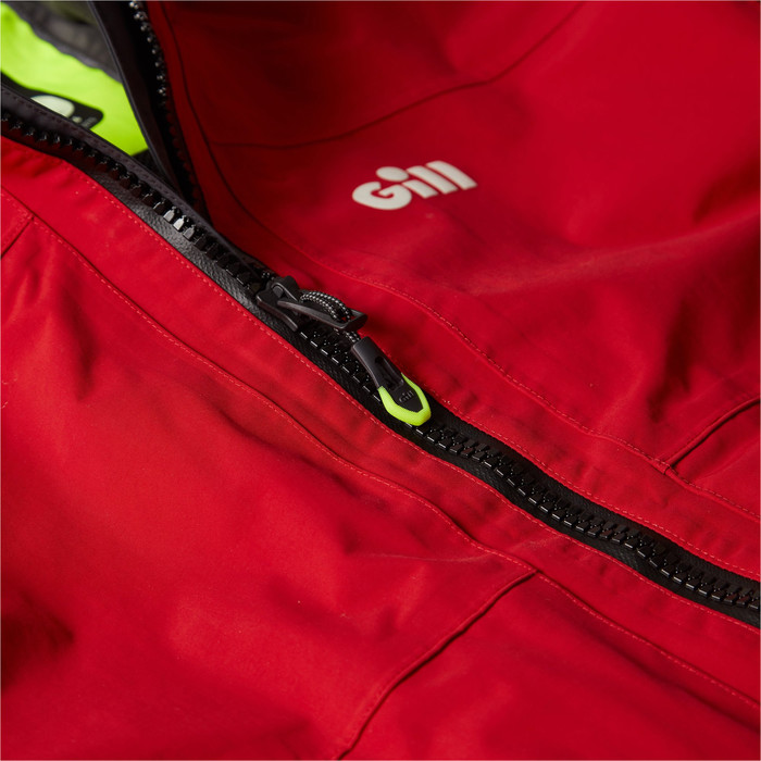 2024 Gill Mujer Os3 Coastal Chaqueta Os32jw - Rojo